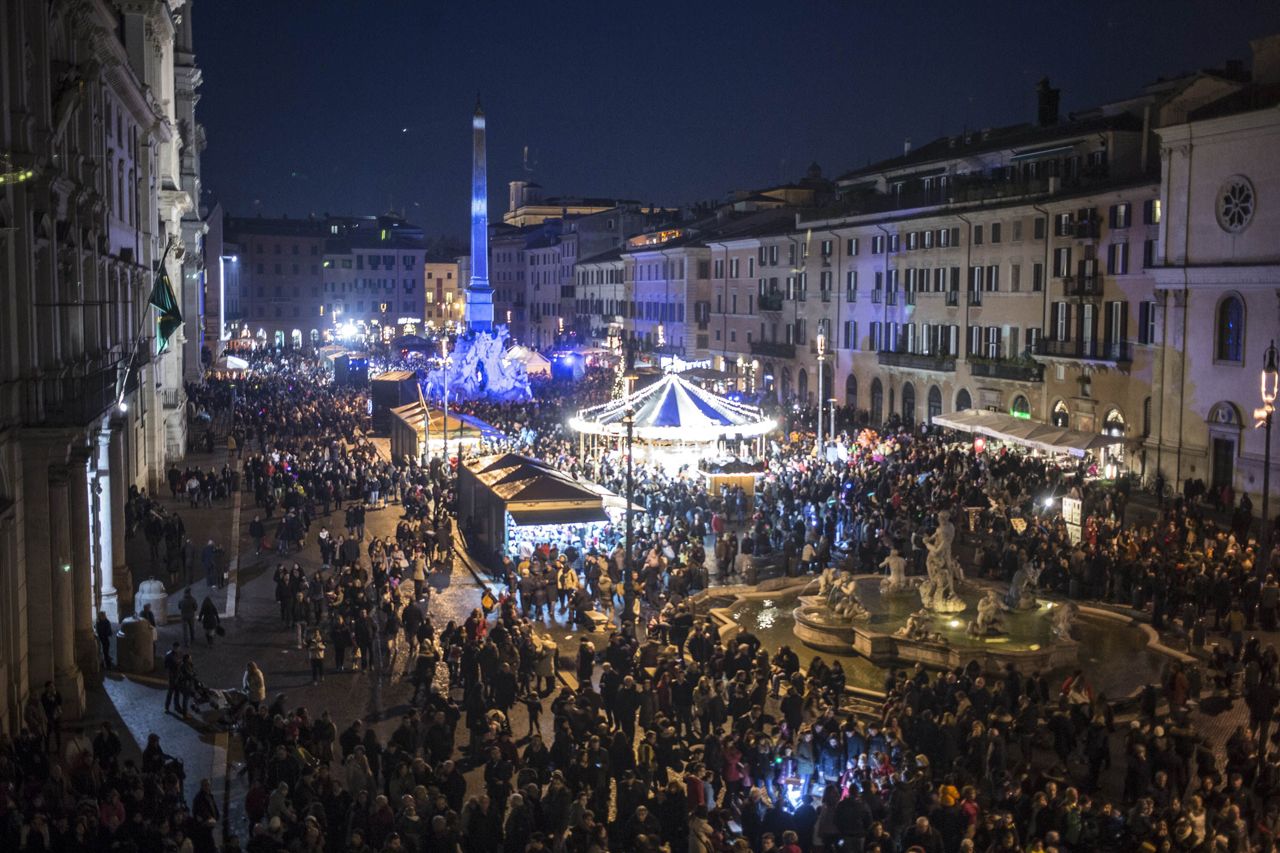 Piazza Navona nel Natale 2014