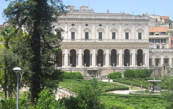 villa albani edificio principale
