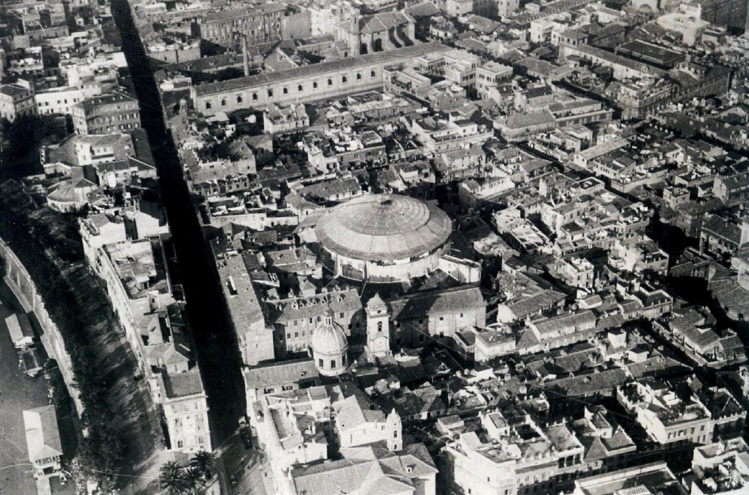 Mausoleo di Augusto nel 1907