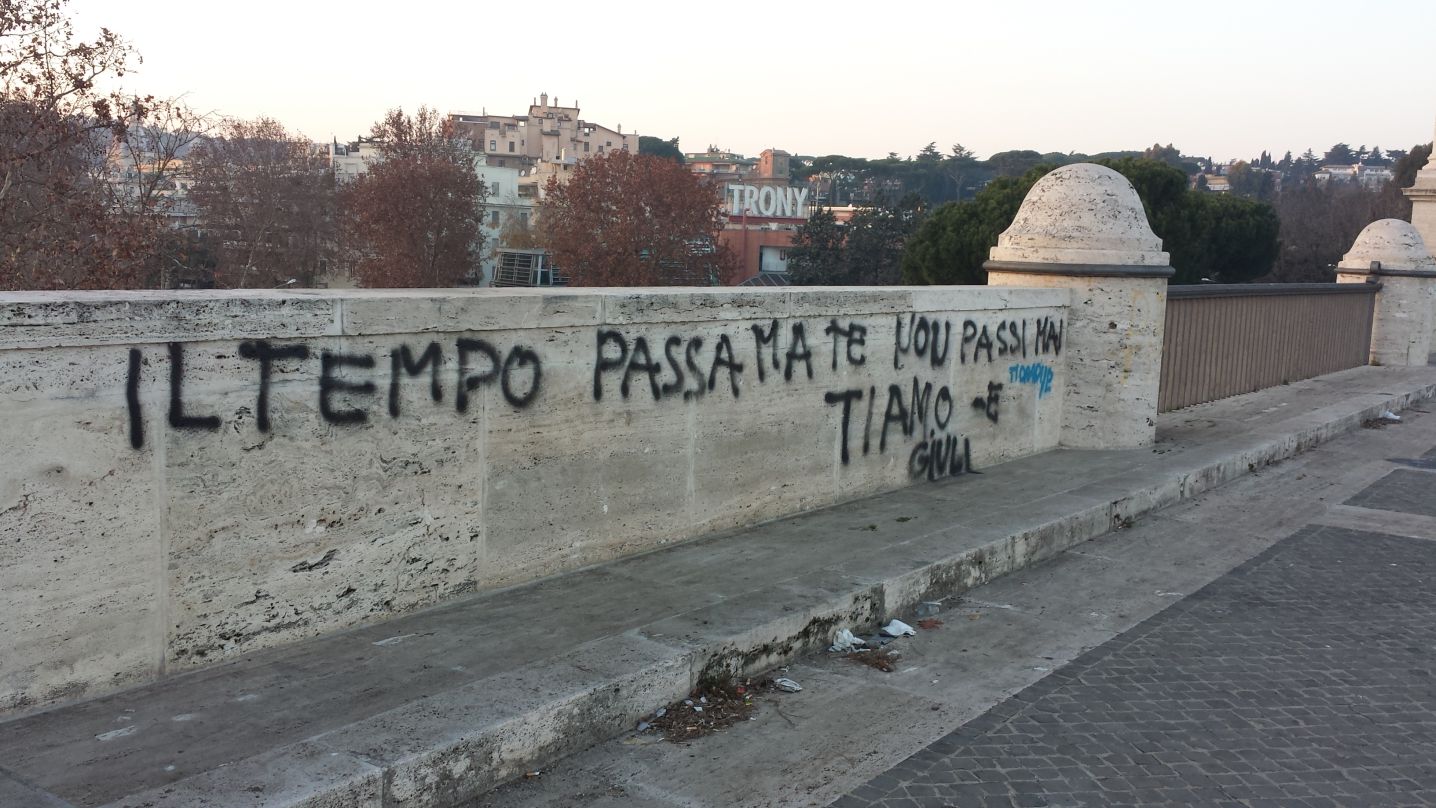 Corso Francia ponte graffiti3