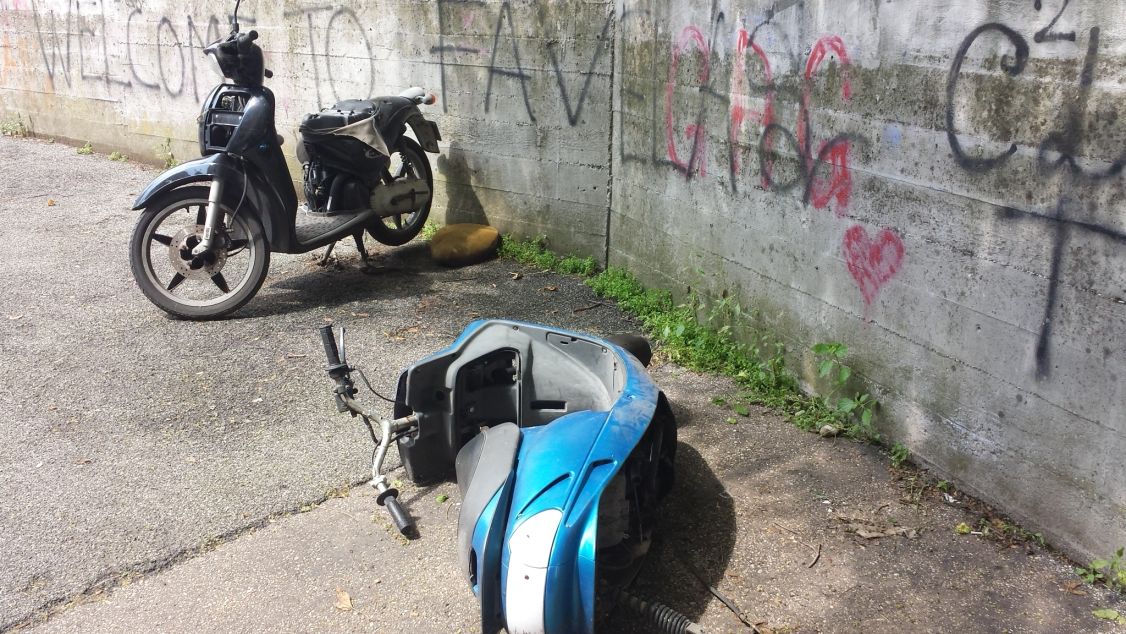 Moto abbandonate