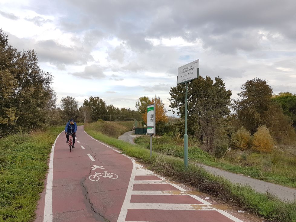 Ciclabile ponte milvio2