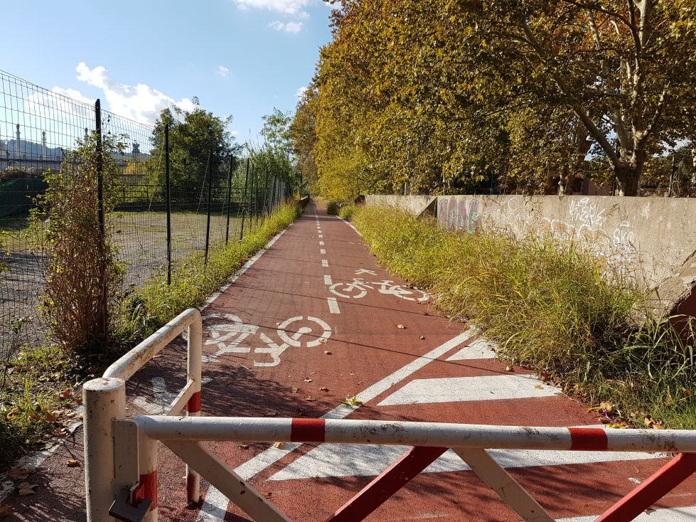 Ciclabile ponte milvio3